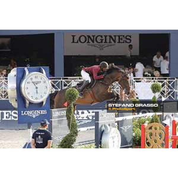 LGCT of St Tropez - Grand Prix - Bassem Hassan Mohammed (QAT) on Gunder - St Tropez, Ramatuelle Beach - 14 September 2019 - ph.Stefano Grasso/LGCT