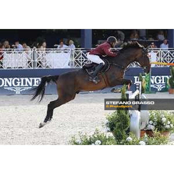 LGCT of St Tropez - Grand Prix - Bassem Hassan Mohammed (QAT) on Gunder - St Tropez, Ramatuelle Beach - 14 September 2019 - ph.Stefano Grasso/LGCT