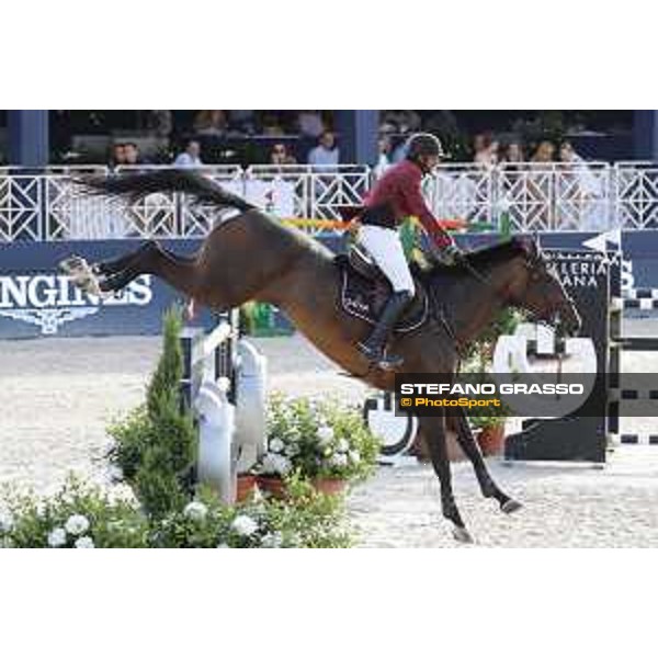 LGCT of St Tropez - Grand Prix - Bassem Hassan Mohammed (QAT) on Gunder - St Tropez, Ramatuelle Beach - 14 September 2019 - ph.Stefano Grasso/LGCT