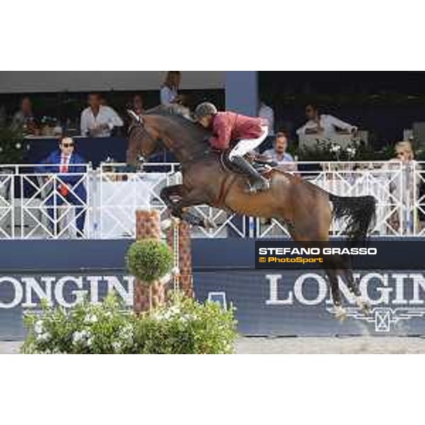 LGCT of St Tropez - Grand Prix - Bassem Hassan Mohammed (QAT) on Gunder - St Tropez, Ramatuelle Beach - 14 September 2019 - ph.Stefano Grasso/LGCT