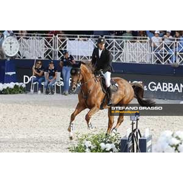 LGCT of St Tropez - Grand Prix - Eric Van Der Vleuten (NED) on Wunschkind 19 - St Tropez, Ramatuelle Beach - 14 September 2019 - ph.Stefano Grasso/LGCT