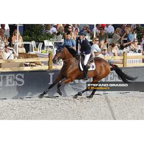 LGCT of St Tropez - Grand Prix - Jessica Springsteen (USA) on RMF Zecilie - St Tropez, Ramatuelle Beach - 14 September 2019 - ph.Stefano Grasso/LGCT
