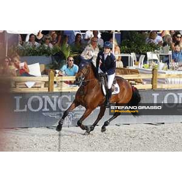 LGCT of St Tropez - Grand Prix - Jessica Springsteen (USA) on RMF Zecilie - St Tropez, Ramatuelle Beach - 14 September 2019 - ph.Stefano Grasso/LGCT