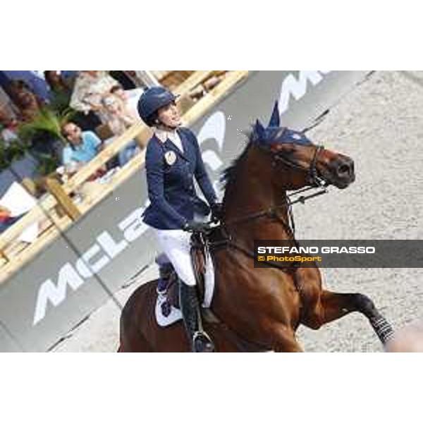 LGCT of St Tropez - Grand Prix - Jessica Springsteen (USA) on RMF Zecilie - St Tropez, Ramatuelle Beach - 14 September 2019 - ph.Stefano Grasso/LGCT