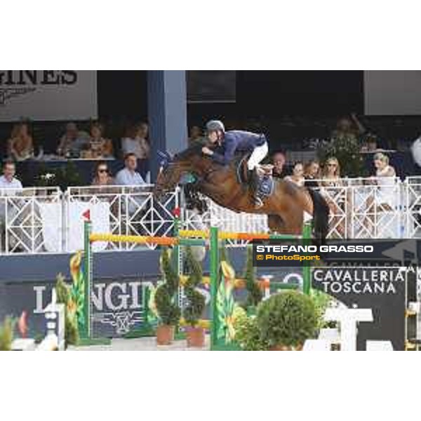 LGCT of St Tropez - Grand Prix - Peder Fredricson (SWE) on Zacramento - St Tropez, Ramatuelle Beach - 14 September 2019 - ph.Stefano Grasso/LGCT