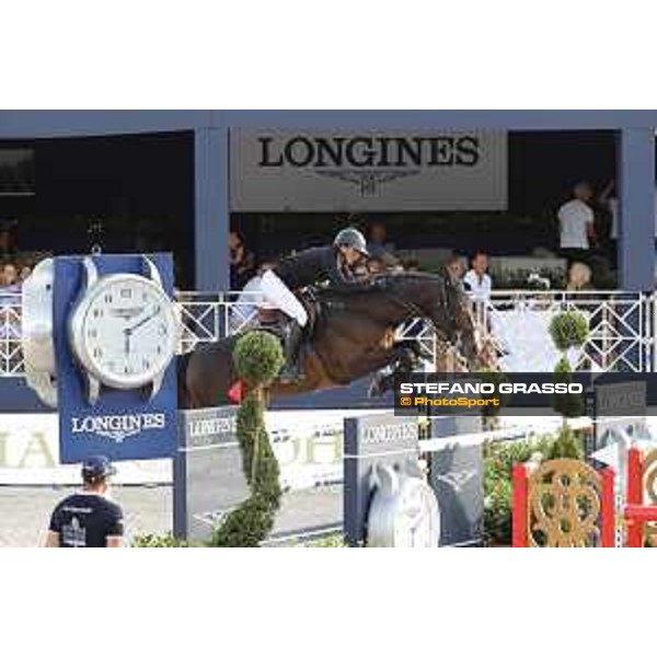 LGCT of St Tropez - Grand Prix - Penelope Leprevost (FRA) on Vancouver de Lanlore - St Tropez, Ramatuelle Beach - 14 September 2019 - ph.Stefano Grasso/LGCT