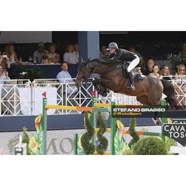 LGCT of St Tropez - Grand Prix - Penelope Leprevost (FRA) on Vancouver de Lanlore - St Tropez, Ramatuelle Beach - 14 September 2019 - ph.Stefano Grasso/LGCT