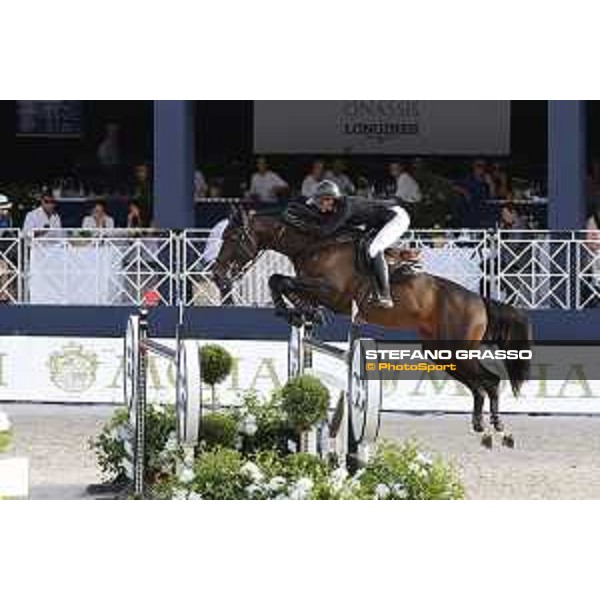 LGCT of St Tropez - Grand Prix - Penelope Leprevost (FRA) on Vancouver de Lanlore - St Tropez, Ramatuelle Beach - 14 September 2019 - ph.Stefano Grasso/LGCT