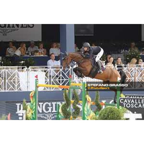 LGCT of St Tropez - Grand Prix - Laura Kraut (USA) on Curious George - St Tropez, Ramatuelle Beach - 14 September 2019 - ph.Stefano Grasso/LGCT