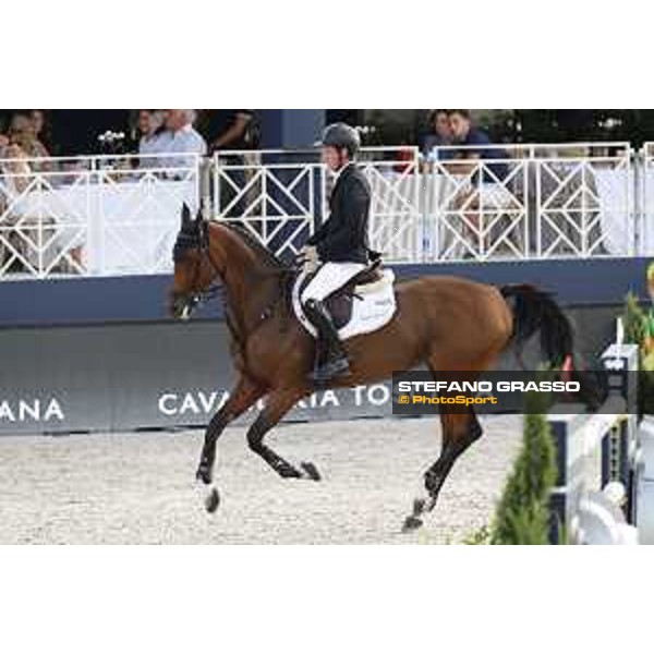 LGCT of St Tropez - Grand Prix - Scott Brash (GBR) on Hello M?Lady - St Tropez, Ramatuelle Beach - 14 September 2019 - ph.Stefano Grasso/LGCT