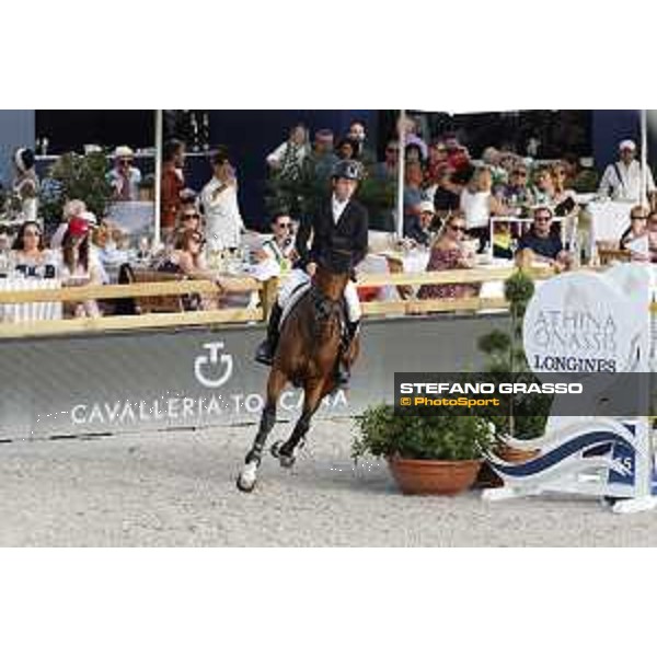 LGCT of St Tropez - Grand Prix - Scott Brash (GBR) on Hello M?Lady - St Tropez, Ramatuelle Beach - 14 September 2019 - ph.Stefano Grasso/LGCT