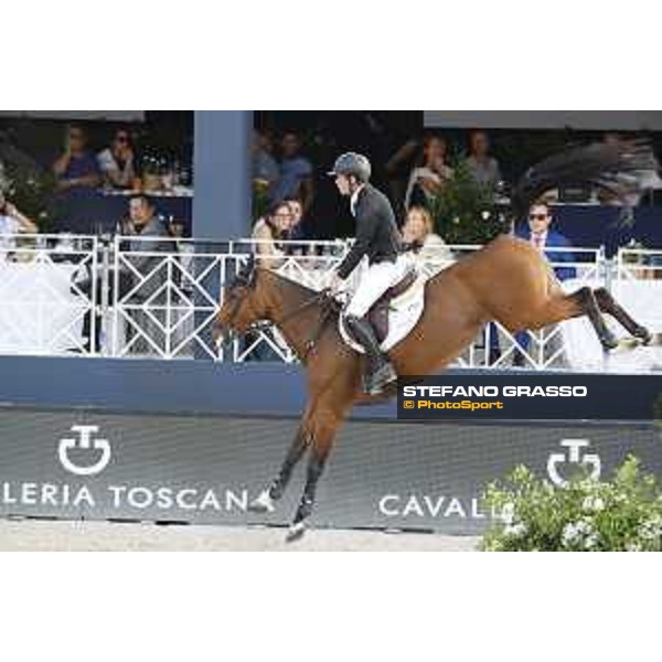 LGCT of St Tropez - Grand Prix - Scott Brash (GBR) on Hello M?Lady - St Tropez, Ramatuelle Beach - 14 September 2019 - ph.Stefano Grasso/LGCT
