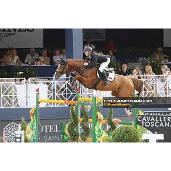 LGCT of St Tropez - Grand Prix - Marcus Ehning (GER) on Funky Fred - St Tropez, Ramatuelle Beach - 14 September 2019 - ph.Stefano Grasso/LGCT
