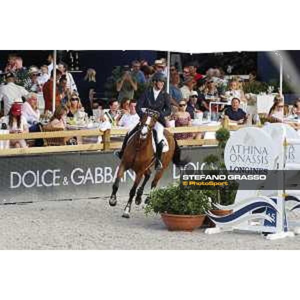 LGCT of St Tropez - Grand Prix - Niels Bruynseels (BEL) on Gancia de Muze - St Tropez, Ramatuelle Beach - 14 September 2019 - ph.Stefano Grasso/LGCT