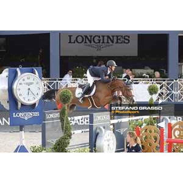 LGCT of St Tropez - Grand Prix - Niels Bruynseels (BEL) on Gancia de Muze - St Tropez, Ramatuelle Beach - 14 September 2019 - ph.Stefano Grasso/LGCT