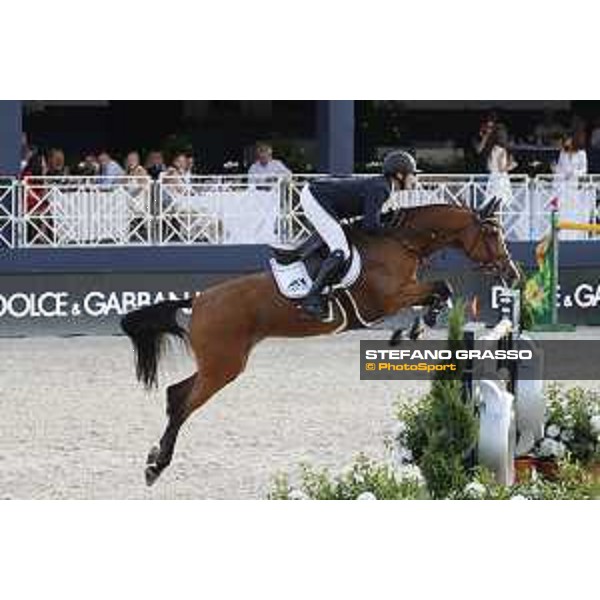 LGCT of St Tropez - Grand Prix - Niels Bruynseels (BEL) on Gancia de Muze - St Tropez, Ramatuelle Beach - 14 September 2019 - ph.Stefano Grasso/LGCT