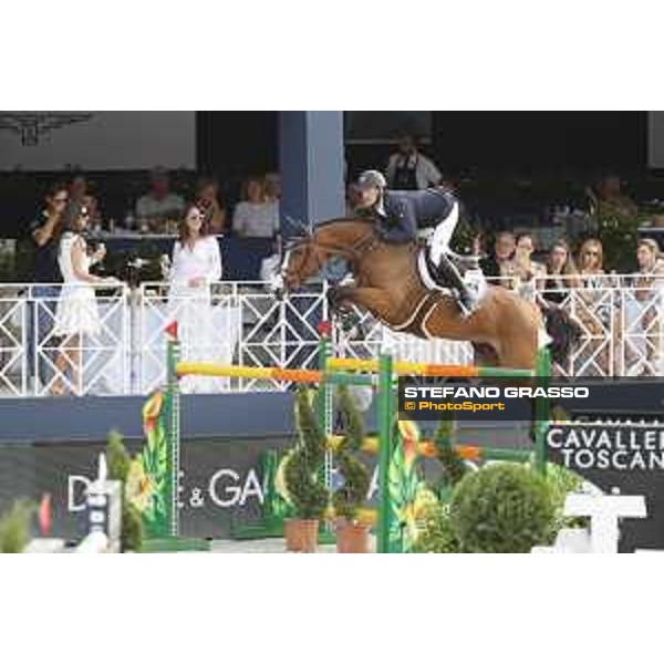 LGCT of St Tropez - Grand Prix - Niels Bruynseels (BEL) on Gancia de Muze - St Tropez, Ramatuelle Beach - 14 September 2019 - ph.Stefano Grasso/LGCT