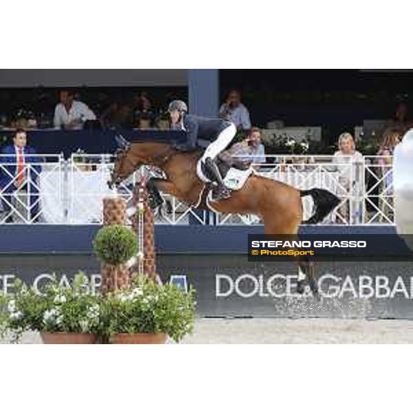 LGCT of St Tropez - Grand Prix - Niels Bruynseels (BEL) on Gancia de Muze - St Tropez, Ramatuelle Beach - 14 September 2019 - ph.Stefano Grasso/LGCT