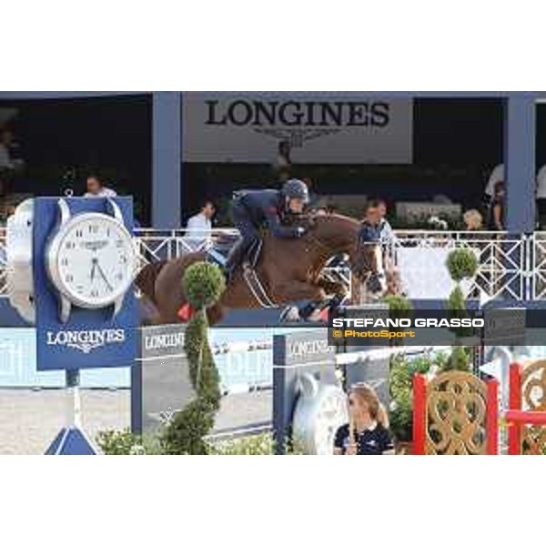 LGCT of St Tropez - Grand Prix - Lorenzo de Luca (ITA) on Scuderia 1918 Halifax van het Kluizebos - St Tropez, Ramatuelle Beach - 14 September 2019 - ph.Stefano Grasso/LGCT