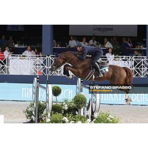 LGCT of St Tropez - Grand Prix - Lorenzo de Luca (ITA) on Scuderia 1918 Halifax van het Kluizebos - St Tropez, Ramatuelle Beach - 14 September 2019 - ph.Stefano Grasso/LGCT
