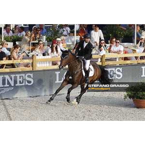 LGCT of St Tropez - Grand Prix - Kent Farrington (USA) on Austria 2 - St Tropez, Ramatuelle Beach - 14 September 2019 - ph.Stefano Grasso/LGCT