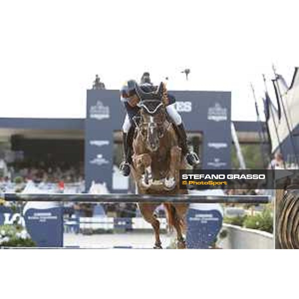 LGCT of St Tropez - Grand Prix - Carlos Enrique Lopez Lizarazo (COL) on Ulhane de Conde - St Tropez, Ramatuelle Beach - 14 September 2019 - ph.Stefano Grasso/LGCT