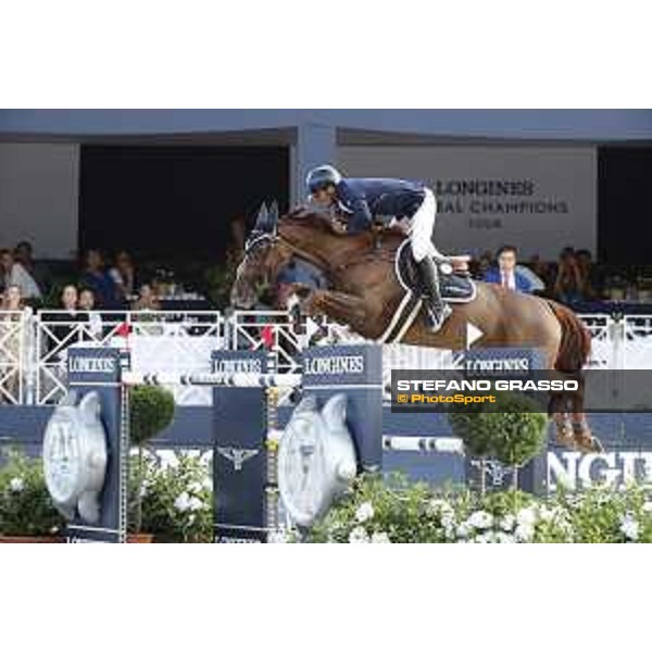LGCT of St Tropez - Grand Prix - Carlos Enrique Lopez Lizarazo (COL) on Ulhane de Conde - St Tropez, Ramatuelle Beach - 14 September 2019 - ph.Stefano Grasso/LGCT
