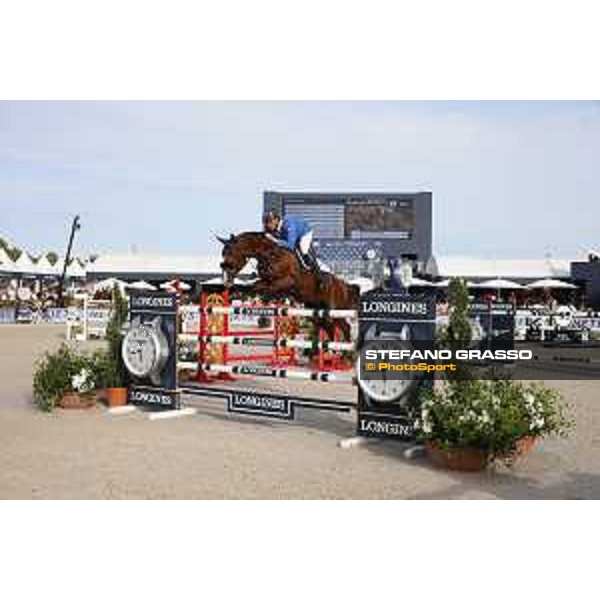 LGCT of St Tropez - Grand Prix - Christian Ahlmann (GER) on Take A Chance on me Z - St Tropez, Ramatuelle Beach - 14 September 2019 - ph.Stefano Grasso/LGCT