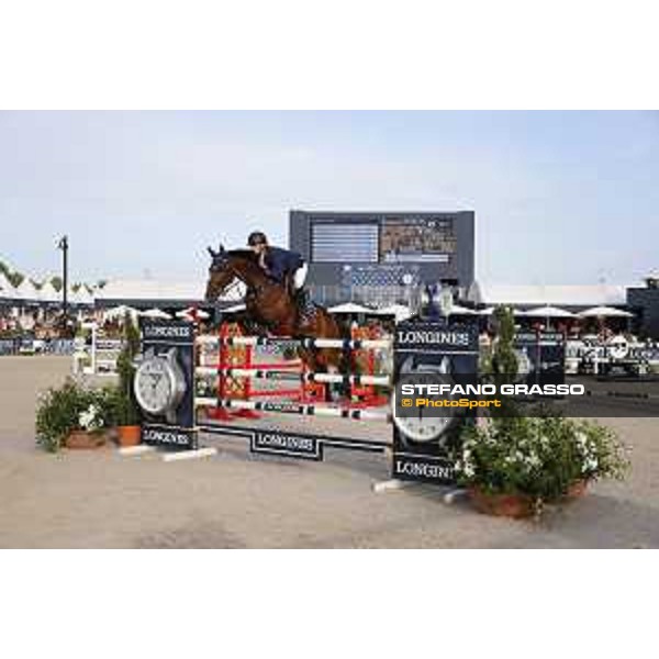 LGCT of St Tropez - Grand Prix - Peder Fredricson (SWE) on Zacramento - St Tropez, Ramatuelle Beach - 14 September 2019 - ph.Stefano Grasso/LGCT