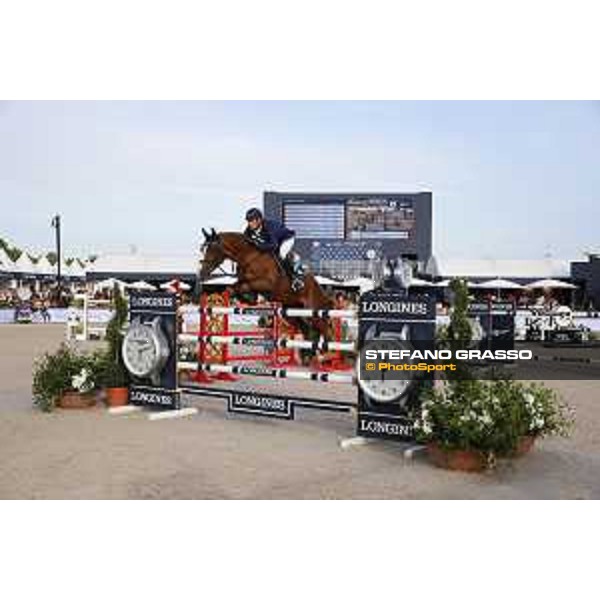 LGCT of St Tropez - Grand Prix - Daniel Deusser (GER) on Scuderia 1918 Tobago Z - St Tropez, Ramatuelle Beach - 14 September 2019 - ph.Stefano Grasso/LGCT