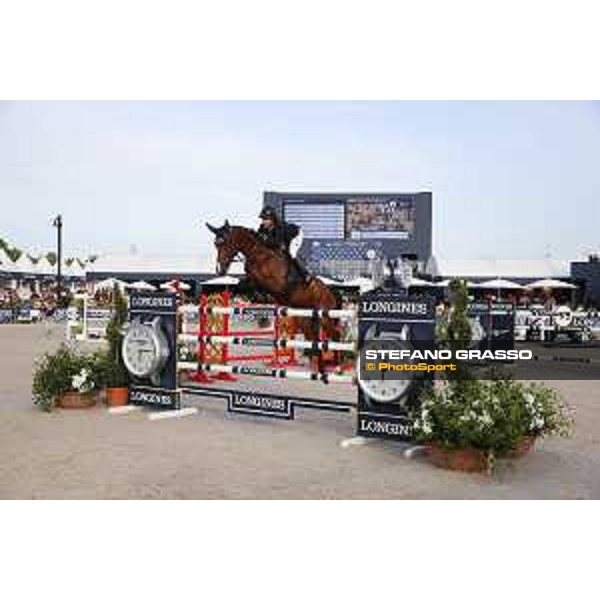 LGCT of St Tropez - Grand Prix - Laura Kraut (USA) on Curious George - St Tropez, Ramatuelle Beach - 14 September 2019 - ph.Stefano Grasso/LGCT