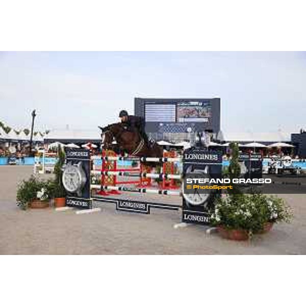 LGCT of St Tropez - Grand Prix - Lorenzo de Luca (ITA) on Scuderia 1918 Halifax van het Kluizebos - St Tropez, Ramatuelle Beach - 14 September 2019 - ph.Stefano Grasso/LGCT