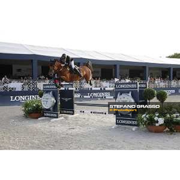 LGCT of St Tropez - Grand Prix - Pieter Devos (BEL) on Claire Z - St Tropez, Ramatuelle Beach - 14 September 2019 - ph.Stefano Grasso/LGCT