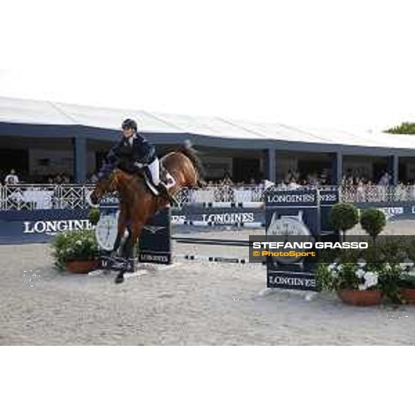 LGCT of St Tropez - Grand Prix - Jessica Springsteen (USA) on RMF Zecilie - St Tropez, Ramatuelle Beach - 14 September 2019 - ph.Stefano Grasso/LGCT