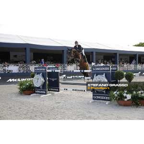 LGCT of St Tropez - Grand Prix - Maurice Tebbel (GER) on Don Diarado - St Tropez, Ramatuelle Beach - 14 September 2019 - ph.Stefano Grasso/LGCT