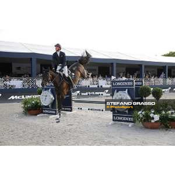 LGCT of St Tropez - Grand Prix - Maurice Tebbel (GER) on Don Diarado - St Tropez, Ramatuelle Beach - 14 September 2019 - ph.Stefano Grasso/LGCT