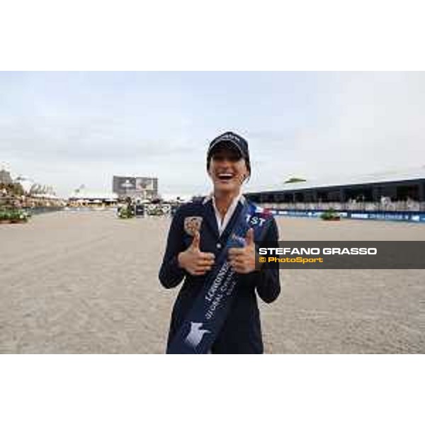 LGCT of St Tropez - Grand Prix Prize giving ceremony - Jessica Springsteen (USA) - St Tropez, Ramatuelle Beach - 14 September 2019 - ph.Stefano Grasso/LGCT