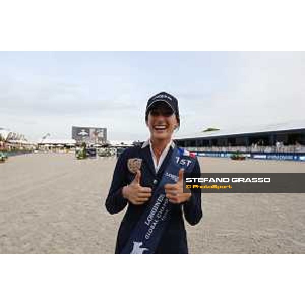 LGCT of St Tropez - Grand Prix Prize giving ceremony - Jessica Springsteen (USA) - St Tropez, Ramatuelle Beach - 14 September 2019 - ph.Stefano Grasso/LGCT