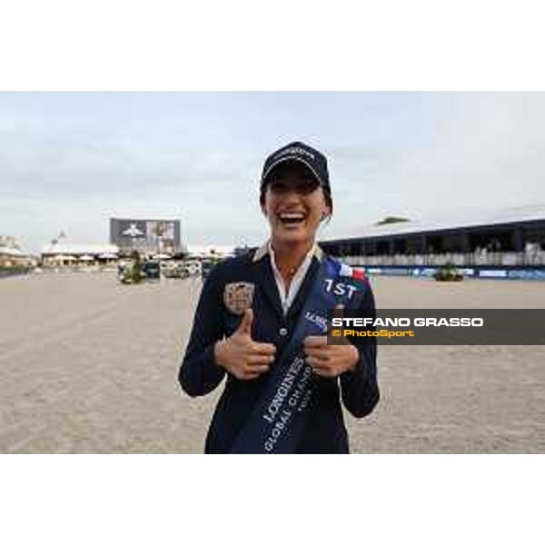 LGCT of St Tropez - Grand Prix Prize giving ceremony - Jessica Springsteen (USA) - St Tropez, Ramatuelle Beach - 14 September 2019 - ph.Stefano Grasso/LGCT