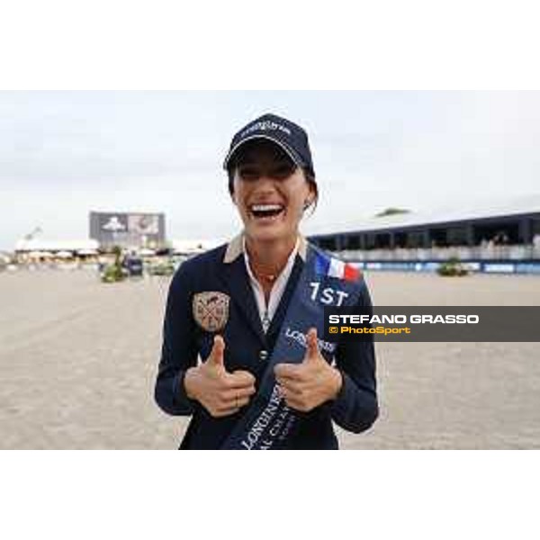 LGCT of St Tropez - Grand Prix Prize giving ceremony - Jessica Springsteen (USA) - St Tropez, Ramatuelle Beach - 14 September 2019 - ph.Stefano Grasso/LGCT
