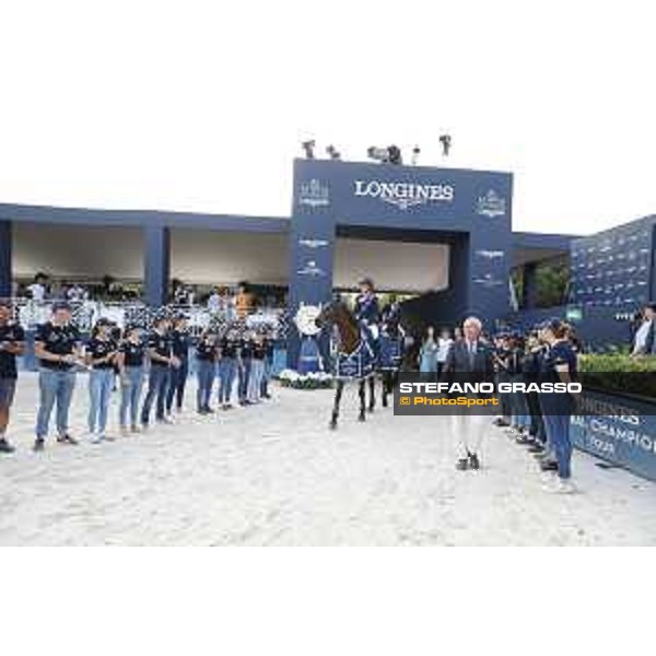 LGCT of St Tropez - Grand Prix Prize giving ceremony - Jessica Springsteen (USA) - St Tropez, Ramatuelle Beach - 14 September 2019 - ph.Stefano Grasso/LGCT