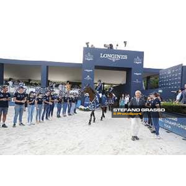 LGCT of St Tropez - Grand Prix Prize giving ceremony - Jessica Springsteen (USA) - St Tropez, Ramatuelle Beach - 14 September 2019 - ph.Stefano Grasso/LGCT
