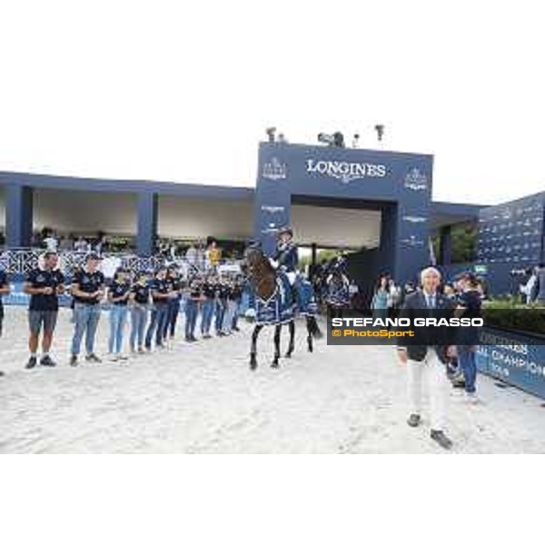 LGCT of St Tropez - Grand Prix Prize giving ceremony - Jessica Springsteen (USA) - St Tropez, Ramatuelle Beach - 14 September 2019 - ph.Stefano Grasso/LGCT