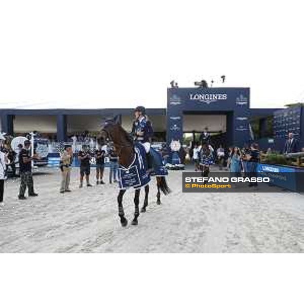 LGCT of St Tropez - Grand Prix Prize giving ceremony - Jessica Springsteen (USA) - St Tropez, Ramatuelle Beach - 14 September 2019 - ph.Stefano Grasso/LGCT