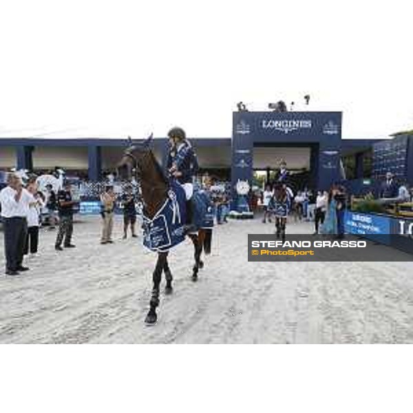LGCT of St Tropez - Grand Prix Prize giving ceremony - Jessica Springsteen (USA) - St Tropez, Ramatuelle Beach - 14 September 2019 - ph.Stefano Grasso/LGCT