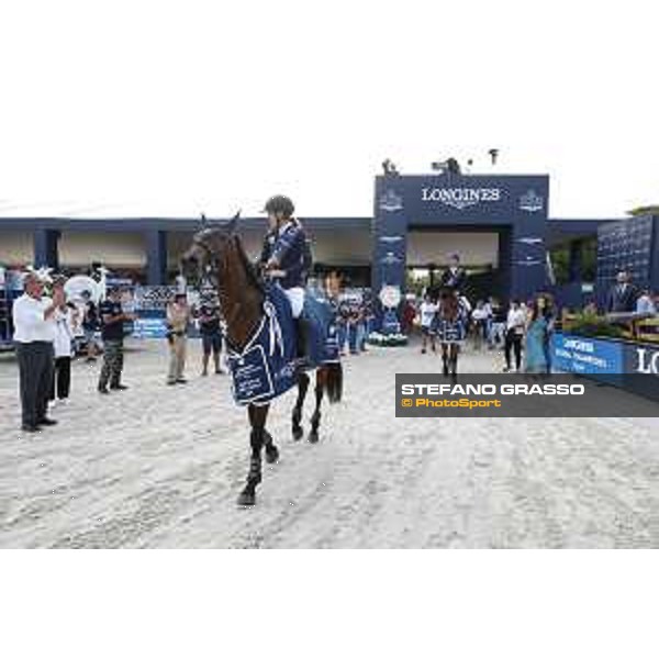 LGCT of St Tropez - Grand Prix Prize giving ceremony - Jessica Springsteen (USA) - St Tropez, Ramatuelle Beach - 14 September 2019 - ph.Stefano Grasso/LGCT