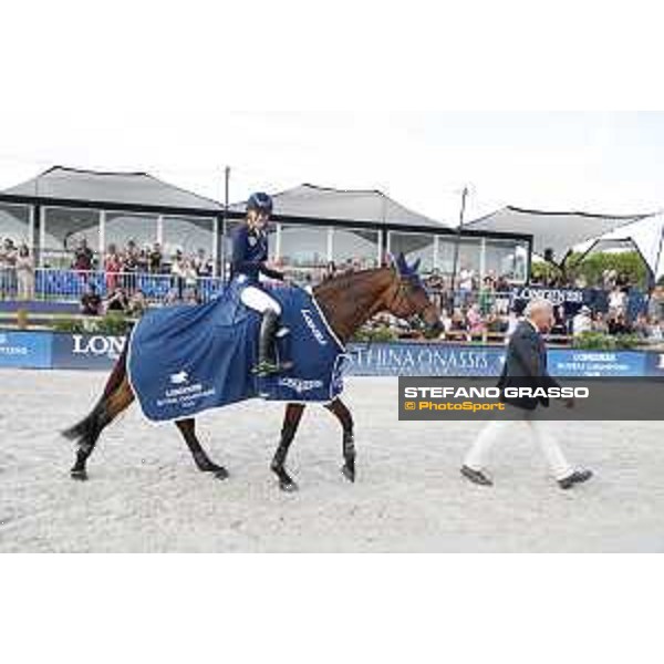 LGCT of St Tropez - Grand Prix Prize giving ceremony - Jessica Springsteen (USA) - St Tropez, Ramatuelle Beach - 14 September 2019 - ph.Stefano Grasso/LGCT