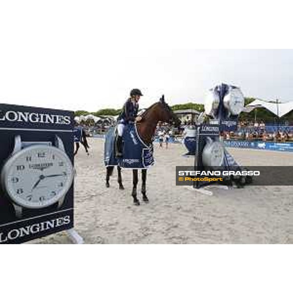 LGCT of St Tropez - Grand Prix Prize giving ceremony - Jessica Springsteen (USA) - St Tropez, Ramatuelle Beach - 14 September 2019 - ph.Stefano Grasso/LGCT