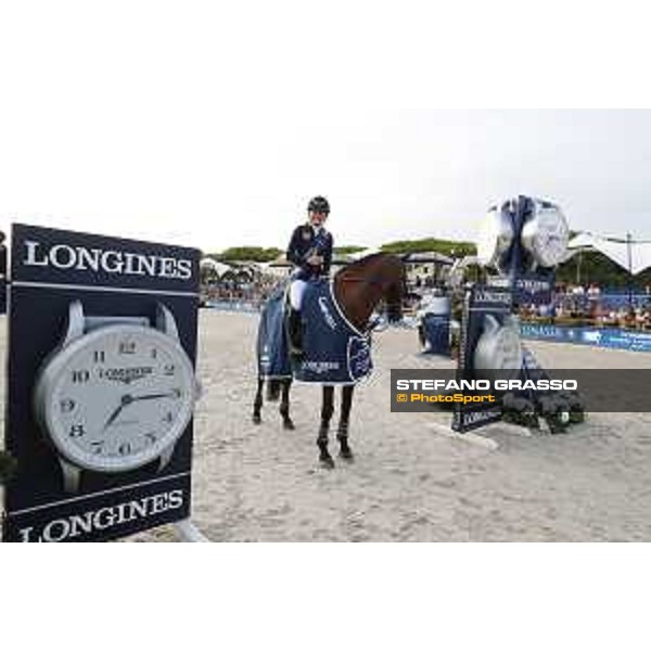 LGCT of St Tropez - Grand Prix Prize giving ceremony - Jessica Springsteen (USA) - St Tropez, Ramatuelle Beach - 14 September 2019 - ph.Stefano Grasso/LGCT