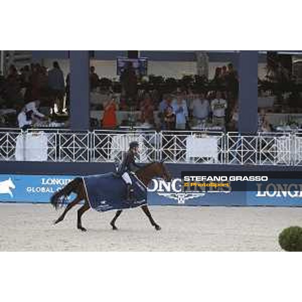 LGCT of St Tropez - Grand Prix Prize giving ceremony - Lap of honour for Jessica Springsteen (USA) - St Tropez, Ramatuelle Beach - 14 September 2019 - ph.Stefano Grasso/LGCT
